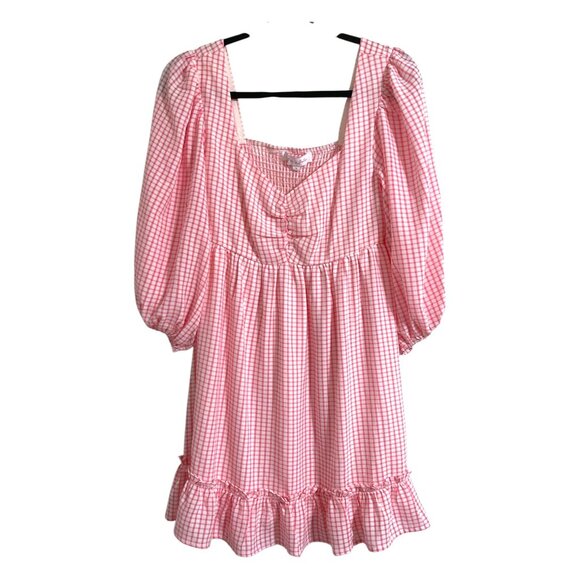 MEET ME IN SANTORINI New Pink Paradise Thera Dress size Small - Picture 2 of 14
